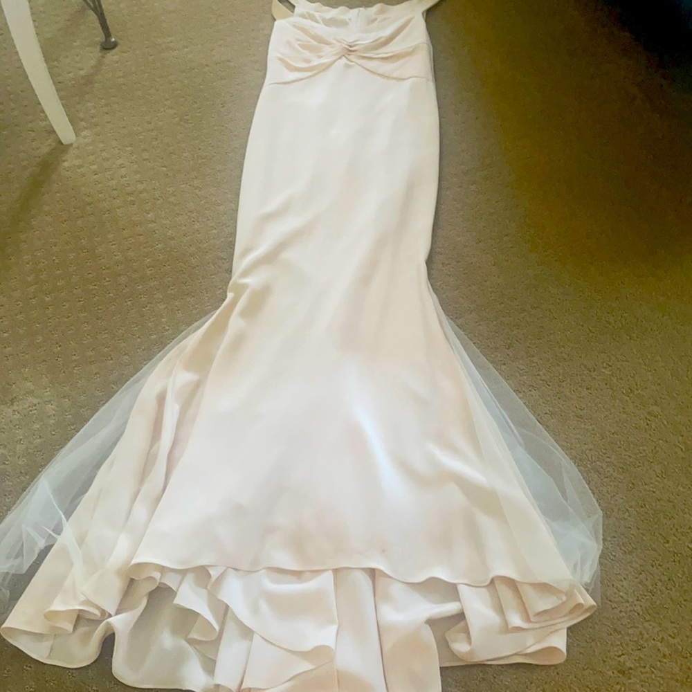 Vintage Vera Wang custom wedding dress